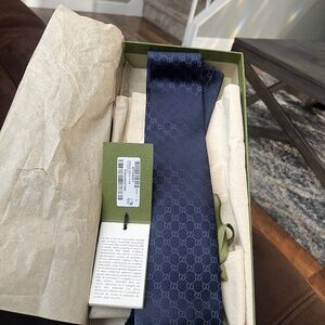 Gucci GG Pattern Silk Tie